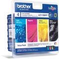 Tinteiro Brother Pack 4 Cores LC1100HYVALBP