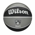 Bola de Basquetebol Wilson Nba Team Tribute Brooklyn Nets Preto Tamanho único