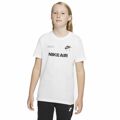 Camisola de Manga Curta Infantil Nike Air Branco 10-12 Anos