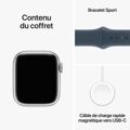 Smartwatch Apple Series 9 Azul Prateado 41 mm