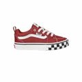 Ténis Casual Criança Vans Filmore Check Bumper Dark Vermelho Escuro 39