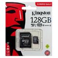 Cartão de Memória Micro Sd com Adaptador Kingston SDCS2/128GB Exfat 128 GB