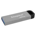 Pendrive Kingston Datatraveler Dtkn Prateado 128 GB