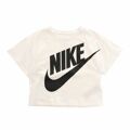 Camisola de Manga Curta Infantil Nike Icon Futura Branco 5-6 Anos