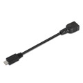 Cabo USB 2.0 Otg, Tipo Micro A/m-a/h, 15 cm