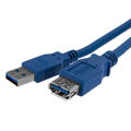 Cabo USB Startech USB3SEXT1M USB a Azul