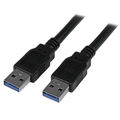 Cabo USB 3.0 Startech USB3SAA3MBK 3 M Preto