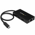 Hub USB Startech HB30C3A1GE Preto