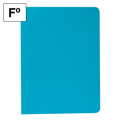Dossier Cartolina Plus Folio 200G Azul