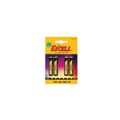 Pilhas Excell Alcalinas AAA LR03 Blister de 4
