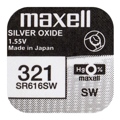 Pilhas Maxell Micro SR0616SW Mxl 321 1,55V
