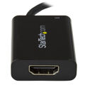 Adaptador USB C para Hdmi Startech CDP2HDUCP Preto 4K Ultra Hd