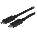 Cabo USB C Startech USB31C5C1M 10 Gbps 1 M Preto
