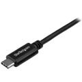 Cabo USB C Startech USB2CC50CM 0,5 M Preto