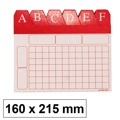 Indice Alfabético para Ficheiros Nº5 160X215 Cartão