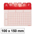 Indice Alfabético para Ficheiros Nº3 100X150 Cartão