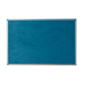 Quadro Expositor Tecido Azul Mk Alumínio 150X120 cm