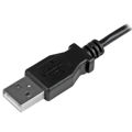 Cabo USB Startech USBAUB50CMLA Preto 0,5 M