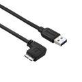 Cabo USB para Micro USB Startech USB3AU1MLS Preto 1 M