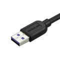 Cabo USB para Micro USB Startech USB3AU2MRS Preto