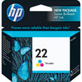 HP 22 Inkjet Print Cartridge, tri-colour (5 ml)