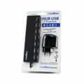 Hub USB Coolbox HUBCOO356A Preto