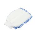 Pano de Limpeza de Microfibra Motul MTL111022 Azul / Branco Algodão Lavável Luvas Não Riscam Nem Danificam as Superfícies