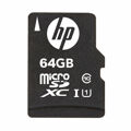 Cartão de Memória Micro Sd com Adaptador HP SDU64GBXC10HP-EF 64GB