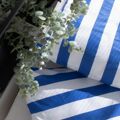 Capa Nórdica Today Summer Stripes Azul 240 X 220 cm