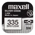 Pilhas Maxell Micro SR0512SW Mxl 335 1,55V