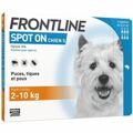 Pipeta para Cães Frontline Spot On 2-10 kg 6 Unidades