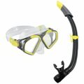 óculos de Mergulho com Tubo Aqua Sphere Hawkeye Cinzento Preto