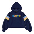 Camisola Infantil Levi's Full Sleeve High Rise Azul Escuro 10 Anos
