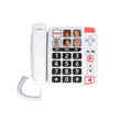 Telefone Fixo para Idosos Swiss Voice Xtra 1110 Branco