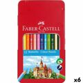 Lápis de Cores Faber-castell Multicolor (6 Unidades)