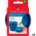 Copo Faber-castell Clic & Go Dobrável Azul (6 Unidades)