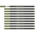 Rotuladores Stabilo Pen 68 Metallic Leaf Verde 10 Unidades