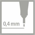 Conjunto de Canetas de Feltro Stabilo Point 88 Arty 0,4 mm (18 Peças)