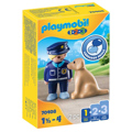 Playset Police With Dog 1 Easy Starter Playmobil 70408 (2 Pcs)