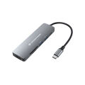 Hub USB Conceptronic DONN11G Cinzento