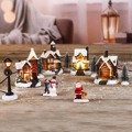 Hi Peças Decorativas Vila de Natal com Luzes LED