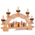 Hi Arco de Natal Decorativo com Iluminação de Boas-vindas