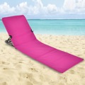 Hi Esteira Cadeira de Praia Dobrável em Pvc Cor-de-rosa