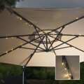 Hi Cordão de Luzes LED Solares para Guarda-sol 130 cm