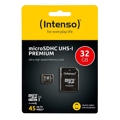 Cartão de Memória Micro Sd com Adaptador Intenso 34234 Uhs-i Premium Preto 32 GB
