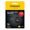 Cartão de Memória Micro Sd com Adaptador Intenso 34234 Uhs-i Xc Premium Preto 64 GB