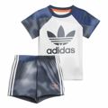 Conjunto Desportivo para Crianças Adidas Camouflage Print Branco 9-12 Meses