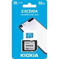 Cartão de Memória Micro Sd com Adaptador Kioxia Exceria Uhs-i Classe 10 Azul 32 GB