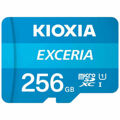 Cartão de Memória Micro Sd com Adaptador Kioxia Exceria Uhs-i Classe 10 Azul 256 GB