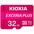Cartão de Memória Micro Sd com Adaptador Kioxia Exceria Plus Uhs-i U3 Classe 10 Cor de Rosa 64 GB